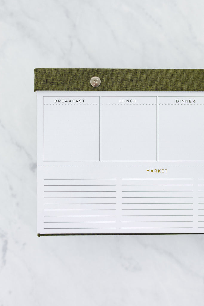 Linen Counter Menu Pad