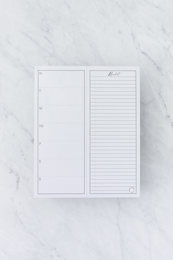 Fridge Menu Pad
