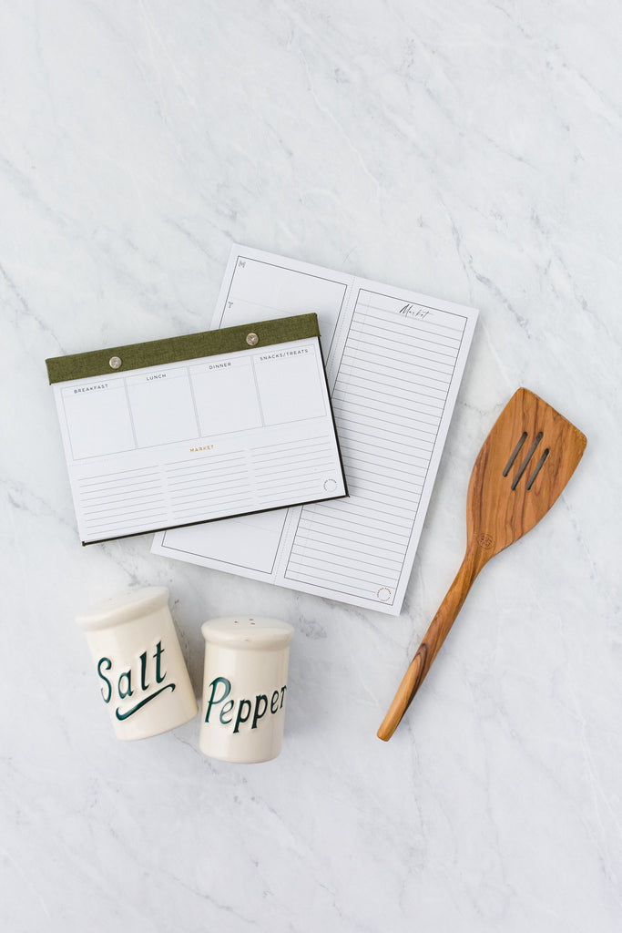 Linen Counter Menu Pad