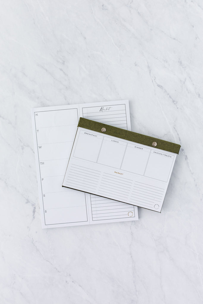 Linen Counter Menu Pad