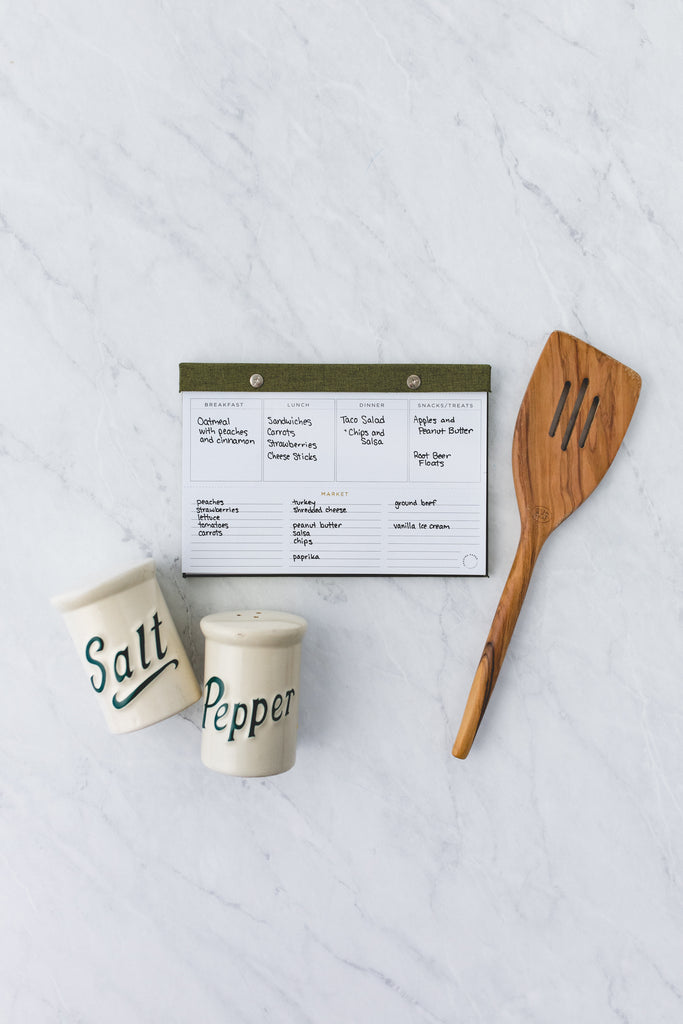 Linen Counter Menu Pad