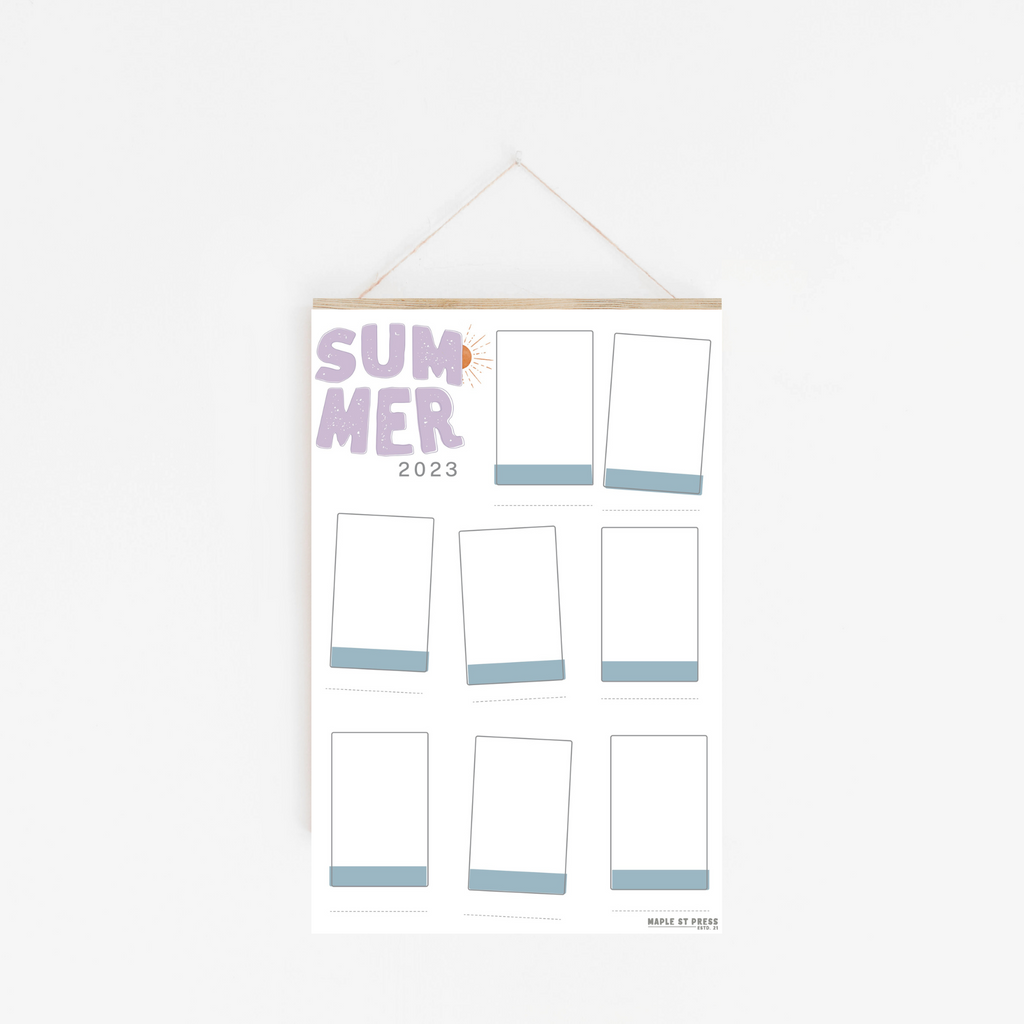 Summer Fun Poster-4 Different Styles Included